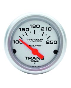 Autometer Ultra-Lite 52mm  100-250 Degree F Mechanical Transmission Temperature Gauge - 4357