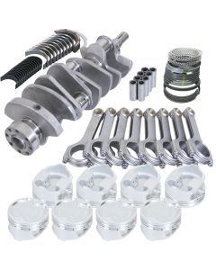 Eagle Ford 4.6L 4-Valve Rotating Assembly Kit with 5.950in H-Beam Rods +.020 Bore 2000ARP Bolts - 14424020