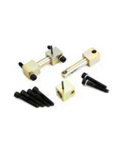 JKS Manufacturing Jeep Wrangler TJ/LJ Upper Shock Bar Pin Eliminator - Rear - JKS9604