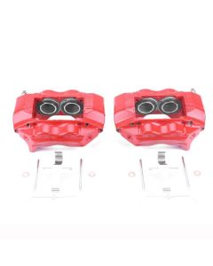 Power Stop 96-02 Toyota 4Runner Front Red Calipers w/o Brackets - Pair - S1830