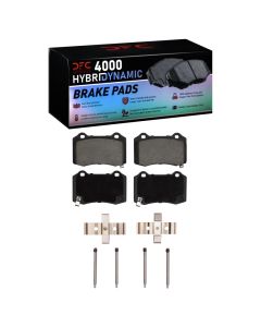 DFC 04-24 Cadillac CTS Rear 4000 HybriDynamic Brake Pads and Hardware Kit - 4000-1053-01