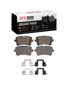 DFC 11-23 Audi A6 (USA/Canada) Rear 5000 Advanced Low Metallic Brake Pads and Hardware Kit - 1551-1547-01