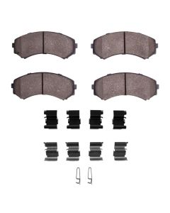 DFC 00-11 Honda Passport Front 5000 Advanced Ceramic Brake Pads and Hardware Kit - 1551-0867-01