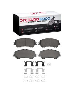 DFC 14-23 Nissan Rogue Sport Front Euro 5000 Ceramic Brake Pads and Hardware Kit - 1600-1737-01