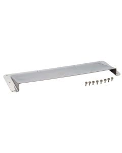 Kentrol 78-95 Jeep CJ/Wrangler YJ Hood Vent Air Scoop - Polished Silver - 30507