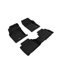 3D Maxpider 13-16 Ford Fusion Elegant 1st 2nd Row - Floor Mat Set (Black) - L1FR06004709