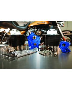 S&S Cycle 2017 M8 Models 128in Oil Cooled Power Pack w/ Chrome Pushrod Tubes w/o Highlight - 310-1105B