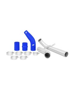 Mishimoto 08+ Mitsubishi Lancer Evolution X Blue Upper Intercooler Pipe Kit - MMICP-EVO-10UBL
