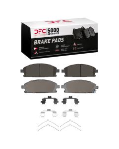 DFC 02-17 Acura MDX Front 5000 Advanced Ceramic Brake Pads and Hardware Kit - 1551-0691-01