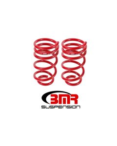BMR 10-15 5th Gen Camaro V8 Rear Lowering Springs - Red - SP021R