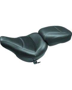 Mustang 18-21 Harley Heritage Classic & Deluxe Standard Touring Passenger Seat - Black - 75881