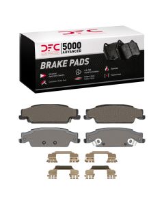 DFC 03-11 Cadillac STS Rear 5000 Advanced Ceramic Brake Pads and Hardware Kit - 1551-0922-01