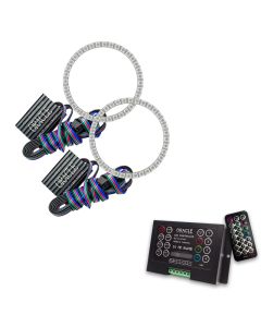 Oracle Toyota 4-Runner 14-18 Halo Kit - ColorSHIFT w/ 2.0 Controller - 3994-333