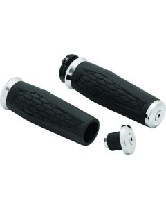 Kuryakyn Hex Grips Chrome - Dual Cable 5920