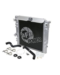 aFe BladeRunner GT Series Bar and Plate Radiator w/ Black Hoses 07-11 Jeep Wrangler (JK) V6 3.8L - 46-50002-B