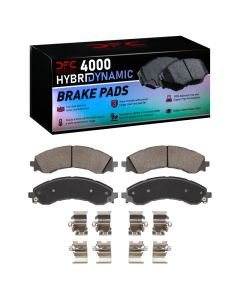DFC 21-25 Chevrolet Express 2500 Front 4000 HybriDynamic Brake Pads and Hardware Kit - 4000-2404-01