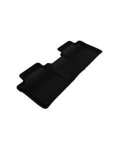 3D MAXpider 2007-2011 Toyota/Lexus Camry/ES Kagu 2nd Row Floormats - Black - L1TY00421509