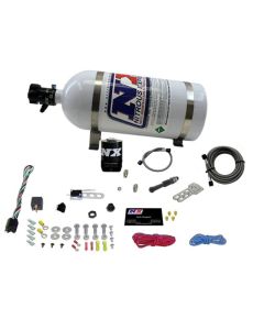 Nitrous Express Dry EFI Single Nozzle Nitrous Kit (35-150HP) w/10lb Bottle - 21000-10