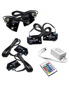 Oracle 19-21 RAM 1500 Headlight DRL Kit Proj. LED - RGBW+A w/ Simple Controller - 1448-504