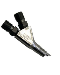Nitrous Express Straight Thru Design Nozzle w/Fittings (Replaces Any 1/16 NPT Nozzle) - 80018
