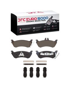 DFC 98-05 Mercedes-Benz ML350 Rear Euro 5000 Ceramic Brake Pads and Hardware Kit - 1600-0875-01