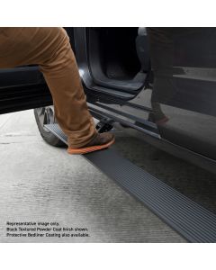 RealTruck 23-24 Toyota Sequoia 4dr (Excl Hybrid) VoltStep Electric Running Board Kit - Bedliner Coat - 20443974T