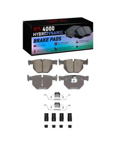 DFC 07-19 BMW X6 Rear 4000 HybriDynamic Brake Pads and Hardware Kit - 4000-1042-01