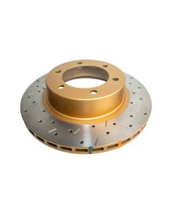 DBA 7/96+Toyota Landcruiser 90 Series Front Drilled & Slotted 4000 Series Rotor - DBA4792XS