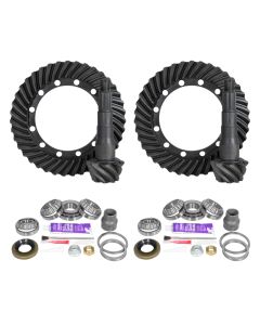 Yukon Gear Ring & Pinion Gear Kit Package Front & Rear with Install Kits - Toyota 9.5/9.5 - YGKT010-488