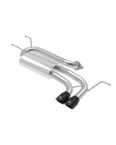 aFe Takeda 2-1/2in 304 SS Axle-Back Exhaust w/ Black Tip 16-19 Mazda Miata L4 2.0L - 49-37004-B