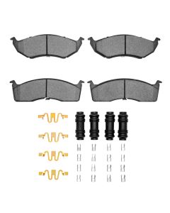 DFC 98-04 Chrysler Concorde Front 4000 HybriDynamic Brake Pads and Hardware Kit - 4000-0730-01