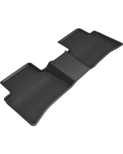 3D MAXpider 2019-2020 Toyota Corolla Kagu 2nd Row Floormats - Black - L1TY25621509