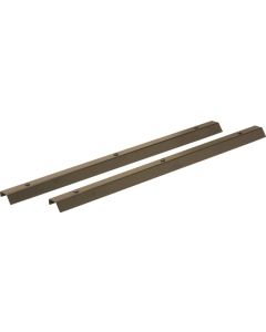 Kentrol 76-95 Jeep CJ7 Wrangler YJ Entry Guards Pair - Powdercoat Black - 50416