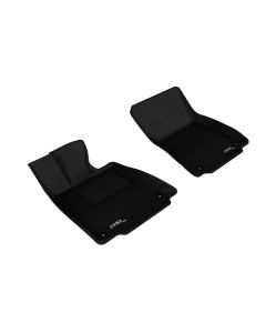 3D MAXpider 2014-2020 Lexus IS Kagu 1st Row Floormat - Black - L1LX03411509