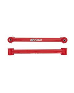 UMI Performance 82-02 GM F-Body Tubular Non-Adjustable Lower Control Arms - Red - 2015-R