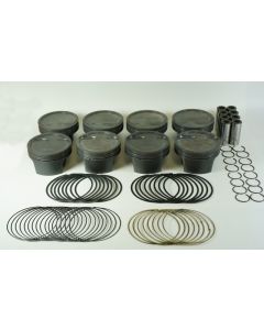Mahle MS Piston Set GM LS 347ci 3.908in Bore 3.622stk 6.125in Rod .927 Pin -16cc 8.9 CR Set of 8 - 930219008