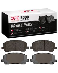DFC 01-07 Toyota Highlander Front 5000 Advanced Ceramic Brake Pads - 1551-0884-00