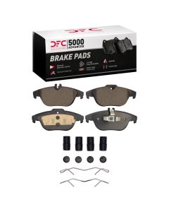 DFC 10-17 Mercedes-Benz C300 Sedan Rear 5000 Advanced Ceramic Brake Pads and Hardware Kit - 1551-1341-01