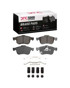 DFC 14-19 Fiat 500L Front 5000 Advanced Ceramic Brake Pads and Hardware Kit - 1551-1721-01