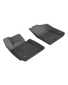 3D MAXpider 2012-2017 Hyundai Veloster Kagu 1st Row Floormat - Black - L1HY02011509
