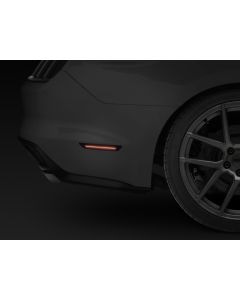 Raxiom 15-22 Ford Mustang Axial Series LED Side Marker Lights Rear (Smoked) - 390265