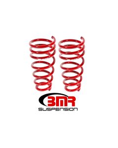 BMR 10-15 5th Gen Camaro V6 Rear Lowering Springs - Red - SP054R
