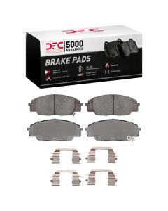 DFC 06-11 Honda Civic Sedan Front 5000 Advanced Ceramic Brake Pads and Hardware Kit - 1551-0829-01