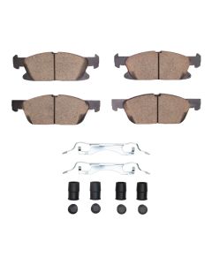 DFC 19-24 Ford Edge Front 4000 HybriDynamic Brake Pads and Hardware Kit - 4000-2180-01