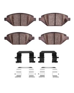 DFC 16-22 Chevrolet Spark (USA/Canada) Front 4000 HybriDynamic Brake Pads and Hardware Kit - 4000-1864-01