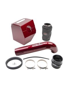 Wehrli 17-19 Chevrolet 6.6L L5P Duramax 4in Intake Kit - WCFab Red - WCF100344-RED