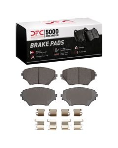 DFC 01-05 Toyota RAV4 Front 5000 Advanced Ceramic Brake Pads and Hardware Kit - 1551-0862-01