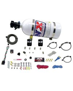Nitrous Express Ford EFI Race Single Nozzle Nitrous Kit (100-250HP) w/10lb Bottle - 20113-10