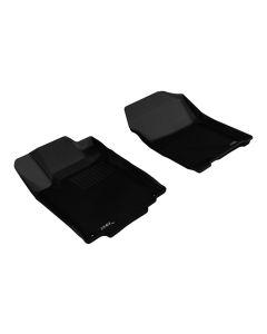 3D MAXpider 2012-2016 Honda CR-V Kagu 1st Row Floormat - Black - L1HD04311509