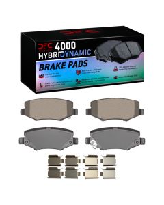 DFC 07-18 Dodge Nitro Rear 4000 HybriDynamic Brake Pads and Hardware Kit - 4000-1274-01